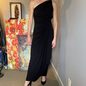 Vintage Mila Schön Due Black Formal Dress